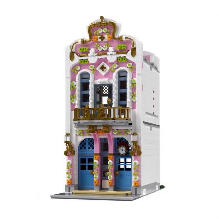 SHENZHEN RAEL ENTERTAINMENT 10006 10010 non  CỬA HÀNG ĐỒNG HỒ CỦA THỢ SỬA CHỮA bộ đồ chơi xếp lắp ráp ghép mô hình Creator WATCHMAKER'S HOUSE Sáng Tạo 1900 khối