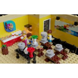 JIESTAR 89111 MouldKing 16010 Mould King 16010 REBRICKABLE MOC-17366 17366 MOC17366 ZHEGAO DZ6023 6023 non  GÓC BƯU ĐIỆN bộ đồ chơi xếp lắp ráp ghép mô hình Creator CORNER POST OFFICE Sáng Tạo 4342 khối