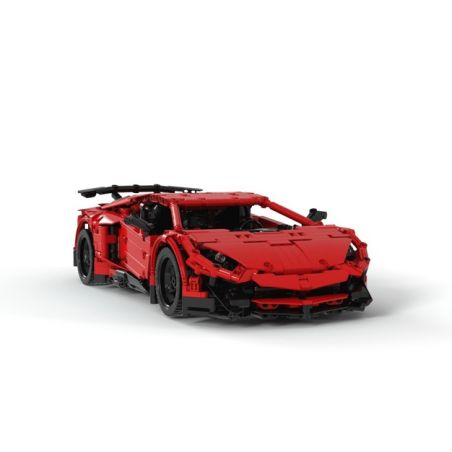 REBRICKABLE MOC-34645 34645 MOC34645 non  LAMBORGHINI AVENTADOR. bộ đồ chơi xếp lắp ráp ghép mô hình  REMOTE CONTROLLED LAMBORGHINI AVENTADOR SV Kỹ Thuật Công Nghệ Cao Mô Hình Phương Tiện 1979 khối