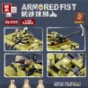 ZHEGAO QL0135 0135 non  XE TĂNG CHIẾN ĐẤU CHỦ LỰC T-84M bộ đồ chơi xếp lắp ráp ghép mô hình Tank Battle ARMORED FIST Xe Tăng Đối Đầu 775 khối