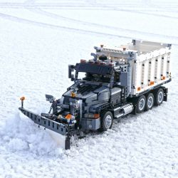 MouldKing 13166 Mould King 13166 REBRICKABLE MOC-29800 29800 MOC29800 non  MÁY ĐẨY TUYẾT TRONG 42078 BỘ bộ đồ chơi xếp lắp ráp ghép mô hình  SNOWPLOW MACK GRANITE -   42078 ALTERNATE MOC Kỹ Thuật Công Nghệ Cao Mô Hình Phương Tiện 1637 khối