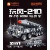 FORANGE FC6102 6102 non  XE TÊN LỬA DONGFENG-21D URAL-375 bộ đồ chơi xếp lắp ráp ghép mô hình Military Army DF-21D MRBM Quân Sự Bộ Đội 1597 khối