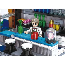 ZHEGAO QL0935 0935 non  ĐỒI NÚI bộ đồ chơi xếp lắp ráp ghép mô hình Creator HILL TAVERN Sáng Tạo 1367 khối