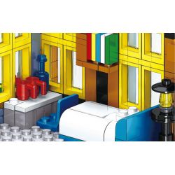 ZHEGAO QL0935 0935 non  ĐỒI NÚI bộ đồ chơi xếp lắp ráp ghép mô hình Creator HILL TAVERN Sáng Tạo 1367 khối