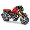 SEMBO 701103 SHENZHEN RAEL ENTERTAINMENT 50010 50006 non  XE MÁY DUSKADI MONSTER 821 bộ đồ chơi xếp lắp ráp ghép mô hình Creator ENJOY THE RIDE DUCATI MONSTER 821 Sáng Tạo 273 khối