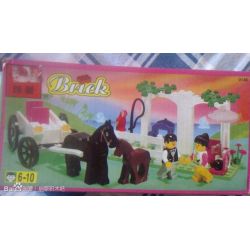 Enlighten 0146 Qman 0146 non  XE bộ đồ chơi xếp lắp ráp ghép mô hình  GHARRY Các Bạn Gái