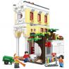 WOMA C0338 0338 non  CỬA HÀNG CẦM ĐỒ QILOU DONGBAO bộ đồ chơi xếp lắp ráp ghép mô hình Modular Buildings METROPOLITAN Mô Hình Nhà Cửa 687 khối