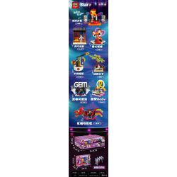 SUPER 18K K87 non  SAO 8 PHONG CÁCH GÀ ANH ĐẸP QUÁ KUN ĐẠI CHIẾN NHÀ GỖ CỔ KÍNH CÁO MẬP DI YÊU FANFAN MẶT TO BÁT QUÁI CÂY HOA ĐÀO ƯNG BẢO SÂN KHẤU LỐC XOÁY GEM RUNNING MAN BABY TRÁI SÓI PHẢI CẦU VỒNG CHÚ GIÀ bộ đồ chơi xếp lắp ráp ghép mô hình Trẻ Nhỏ 783 khối