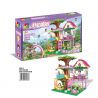 WOMA C0213 0213 non  CUỘC PHIÊU LƯU VÀO NGÔI NHÀ TRÊN CÂY TRONG RỪNG bộ đồ chơi xếp lắp ráp ghép mô hình  Các Bạn Gái 560 khối