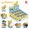 CHAOSHENG GD-120301 120301 GD120301 non  EGG YOLK BEACH SERIES 6 LOẠI TRỨNG LÒNG ĐỎ THUYỀN BUỒM BROTHER SUNNY BÁNH SNACK TÚI XÁCH XE ĐẨY BẰNG GỖ bộ đồ chơi xếp lắp ráp ghép mô hình Movie & Game GUDETAMA Phim Và Trò Chơi