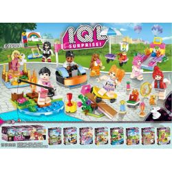 PRCK 69600 non  8 NHÂN VẬT NHỎ CHO BÚP BÊ BẤT NGỜ bộ đồ chơi xếp lắp ráp ghép mô hình Collectable Minifigures IQL SURPRISE！ Búp Bê Sưu Tầm