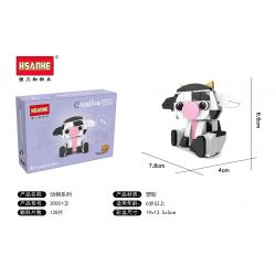 HSANHE 30001 non  8 LOÀI ĐỘNG VẬT SÁNG TẠO SƯ TỬ BIỂN CHIM CÁNH CỤT BÒ HỒNG HẠC CÚ GẤU TÚI SHIBA INU CORGI bộ đồ chơi xếp lắp ráp ghép mô hình Creator THE CREATIVE 899 khối