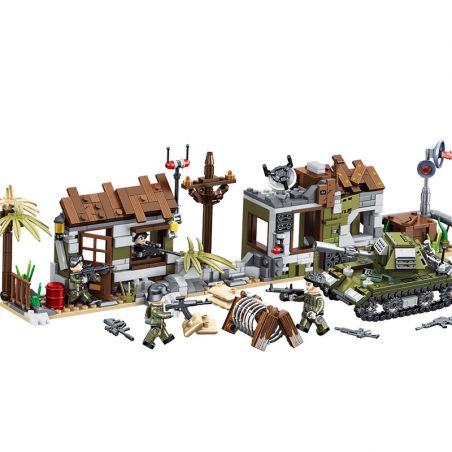 PanlosBrick 636004A 636004B 636004C 636004D Panlos Brick 636004A 636004B 636004C 636004D non  BÀI TẬP COMMAND 4 KIỂU bộ đồ chơi xếp lắp ráp ghép mô hình Peacemission Nhiệm Vụ Gìn Giữ Hòa Bình 865 khối