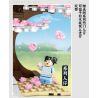 SEMBO 601075 non  CHIDORI bộ đồ chơi xếp lắp ráp ghép mô hình Cherry Blossom Season Mùa Hoa Anh Đào 647 khối