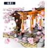 SEMBO 601075 non  CHIDORI bộ đồ chơi xếp lắp ráp ghép mô hình Cherry Blossom Season Mùa Hoa Anh Đào 647 khối