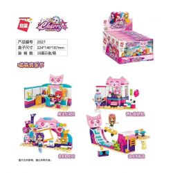 Enlighten 2027 Qman 2027 non  4 KIỂU PHÒNG THAY ĐỒ ẢO DIỆU MÁY VUỐT HẠNH PHÚC ẢNH TREO TƯỜNG ĐẸP CÔNG VIÊN TRƯỢT BĂNG CHO MÈO bộ đồ chơi xếp lắp ráp ghép mô hình Cherry Cô Nàng Ngọt Ngào