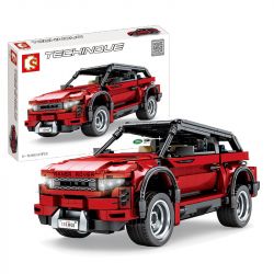 SEMBO 701804 non  LAND TIGER AURORA. bộ đồ chơi xếp lắp ráp ghép mô hình  BMW I8 Kỹ Thuật Công Nghệ Cao Mô Hình Phương Tiện 813 khối
