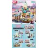 LW 503 non  LÂU ĐÀI CỦA CÔNG CHÚA AISHA bộ đồ chơi xếp lắp ráp ghép mô hình Frozen FROZEN II Nữ Hoàng Băng Giá 322 khối