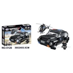 Winner 5120 non  CẢNH SÁT ĐẶC NHIỆM TUẦN TRA TRÊN BỘ VÀ KHÔNG bộ đồ chơi xếp lắp ráp ghép mô hình Justice Guard JUSTICE VANGUARD Cảnh Sát Bảo Vệ Hòa Bình 286 khối