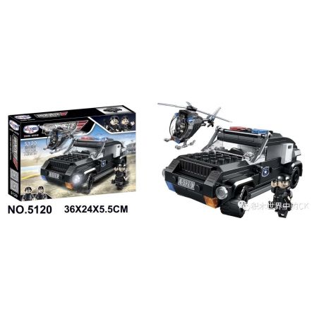 Winner 5120 non  CẢNH SÁT ĐẶC NHIỆM TUẦN TRA TRÊN BỘ VÀ KHÔNG bộ đồ chơi xếp lắp ráp ghép mô hình Justice Guard JUSTICE VANGUARD Cảnh Sát Bảo Vệ Hòa Bình 286 khối