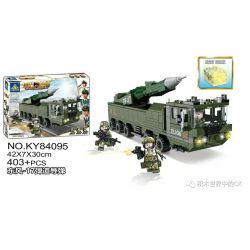 Kazi KY84095 84095 non  TÊN LỬA ĐẠN ĐẠO DONGFENG-17 bộ đồ chơi xếp lắp ráp ghép mô hình Military Power Sức Mạnh Quân Sự 403 khối