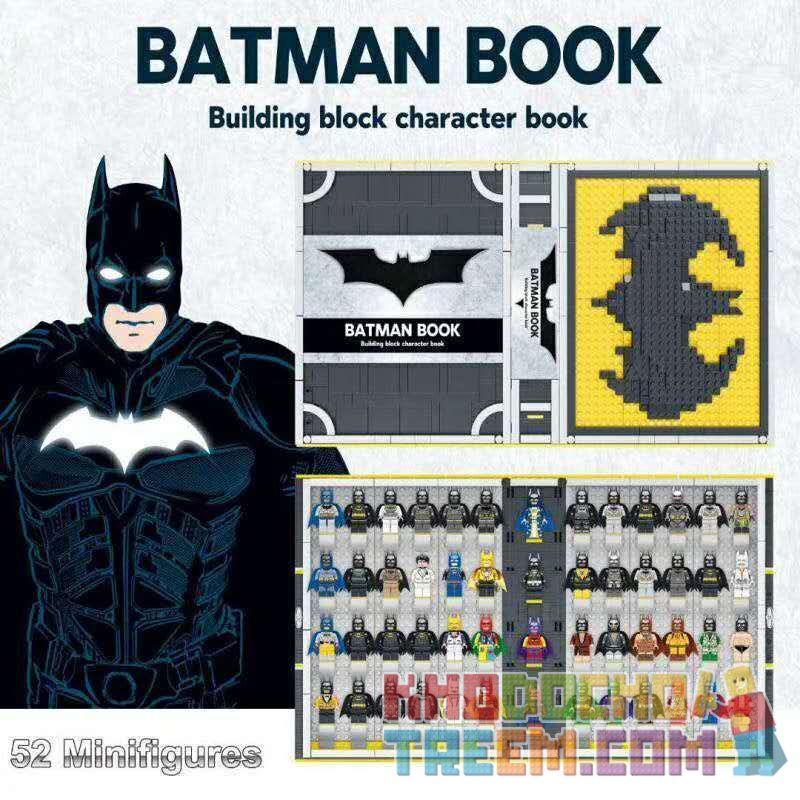 G BRAND G13002 13002 J BRAND J13002 13002 non  CUỐN SÁCH PHIÊN BẢN CỦA BATMAN COLLECTOR bộ đồ chơi xếp lắp ráp ghép mô hình Super Heroes BATMAN BOOK Siêu Nhân Anh Hùng 2420 khối