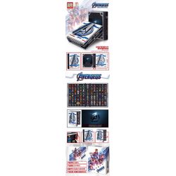 PRCK 64075 non  SÁCH ẤN BẢN CỦA AVENGERS COLLECTOR bộ đồ chơi xếp lắp ráp ghép mô hình Super Heroes Siêu Nhân Anh Hùng 2511 khối
