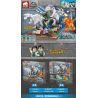 ELEPHANT JX90077 90077 non  BẢO TÀNG KHỦNG LONG bộ đồ chơi xếp lắp ráp ghép mô hình Jurassic World Thế Giới Khủng Long 438 khối