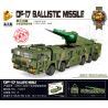 PanlosBrick 639007 Panlos Brick 639007 non  TÊN LỬA ĐẠN ĐẠO TẦM NGẮN DONGFENG 17 bộ đồ chơi xếp lắp ráp ghép mô hình Military Army DF-17 BALLISTIC MISSILE Quân Sự Bộ Đội 1164 khối