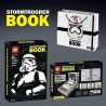J BRAND J13003 13003 non  SÁCH SƯU TẬP STORMTROOPER bộ đồ chơi xếp lắp ráp ghép mô hình Star Wars STORMTROOPER BOOK Chiến Tranh Giữa Các Vì Sao 2480 khối