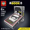 J BRAND J13003 13003 non  SÁCH SƯU TẬP STORMTROOPER bộ đồ chơi xếp lắp ráp ghép mô hình Star Wars STORMTROOPER BOOK Chiến Tranh Giữa Các Vì Sao 2480 khối