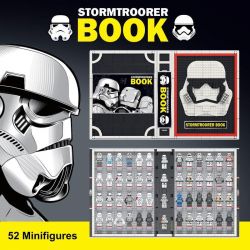 J BRAND J13003 13003 non  SÁCH SƯU TẬP STORMTROOPER bộ đồ chơi xếp lắp ráp ghép mô hình Star Wars STORMTROOPER BOOK Chiến Tranh Giữa Các Vì Sao 2480 khối
