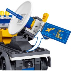 ZHEGAO QL1643 1643 non  BỆ PHÓNG VŨ TRỤ bộ đồ chơi xếp lắp ráp ghép mô hình Ideas TAN MEOW Ý Tưởng 664 khối