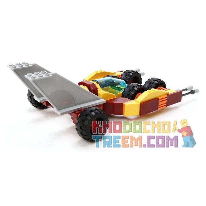 GUDI 8223 non  CƠN GIÔNG CỰC NHANH VÀ XE TẤN CÔNG CHỮA CHÁY bộ đồ chơi xếp lắp ráp ghép mô hình Earth Border Biến Giới Trái Đất 140 khối