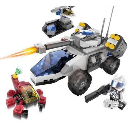 GUDI 8226 non  BÃO SẮT bộ đồ chơi xếp lắp ráp ghép mô hình Earth Border Biến Giới Trái Đất 218 khối