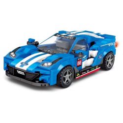 LEYI 31012 non  FORD GT. bộ đồ chơi xếp lắp ráp ghép mô hình Racing Cuộc Đua 350 khối