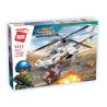 Enlighten 3211 Qman 3211 non  TRỰC THĂNG TẤN CÔNG bộ đồ chơi xếp lắp ráp ghép mô hình Thunder Mission Nhiệm Vụ Sấm Sét 352 khối