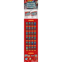 HJLEPIN HJ090 non  BỘ IRON MAN GANAKU bộ đồ chơi xếp lắp ráp ghép mô hình Super Heroes AEVENGER IRON MAN HANGAR SET Siêu Nhân Anh Hùng