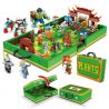 ELEPHANT JX90084 90084 non  KUNG FU WORLD VALI bộ đồ chơi xếp lắp ráp ghép mô hình Plants Vs Zombies PLANTS WAR Hoa Quả Nổi Giận 1206 khối
