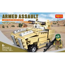 XIPOO XP91025A 91025A non  XE TĂNG CHIẾN ĐẤU CHỦ LỰC ABRAMS CỦA MỸ bộ đồ chơi xếp lắp ráp ghép mô hình Tank Battle M1A2 ABRAMS Xe Tăng Đối Đầu 929 khối