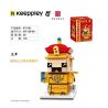 KEEPPLEY K10105 10105 non  RỒNG HOÀNG ĐẾ bộ đồ chơi xếp lắp ráp ghép mô hình Brickheadz Nhân Vật Đầu To 136 khối