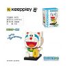KEEPPLEY A0111 0111 non  DORAEMON- MAY MẮN bộ đồ chơi xếp lắp ráp ghép mô hình Mèo Máy Thông Minh 154 khối