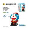 KEEPPLEY A0115 0115 non  DORAEMON - GIÁNG SINH bộ đồ chơi xếp lắp ráp ghép mô hình Mèo Máy Thông Minh 143 khối