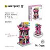 KEEPPLEY C0111 0111 non  GIAN HÀNG PHONG CÁCH ĐẸP bộ đồ chơi xếp lắp ráp ghép mô hình Mini Modular CITY CORNER Đường Phố Thu Nhỏ 358 khối