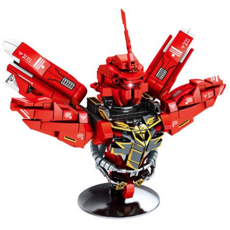 SHENG YUAN SY SY7511 7511 non  CƠ KHÍ AN CHÂU bộ đồ chơi xếp lắp ráp ghép mô hình Gundam STAR SOLDIER Đại Chiến Gundam 504 khối