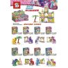 SHENG YUAN SY SY1449 1449 non  DREAM HIP CASTLE PHIÊN BẢN PHA LÊ MINIFIGURE 8 SỰ KẾT HỢP bộ đồ chơi xếp lắp ráp ghép mô hình My Little Pony Chú Ngựa Nhỏ 282 khối