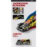 SEMBO 607300 607301 607302 607303 607304 non  JACKIE CHAN DC TEAM MODEL 1:32 5 MÔ HÌNH tỷ lệ 1:32 bộ đồ chơi xếp lắp ráp ghép mô hình  JACKIE CHAN DC RACHING Kỹ Thuật Công Nghệ Cao Mô Hình Phương Tiện 263 khối