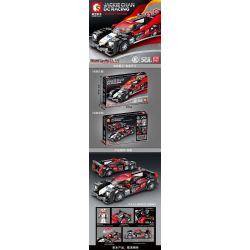 SEMBO 607300 607301 607302 607303 607304 non  JACKIE CHAN DC TEAM MODEL 1:32 5 MÔ HÌNH tỷ lệ 1:32 bộ đồ chơi xếp lắp ráp ghép mô hình  JACKIE CHAN DC RACHING Kỹ Thuật Công Nghệ Cao Mô Hình Phương Tiện 263 khối