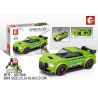 SEMBO 607066 non  MITSUBISHI EVO. bộ đồ chơi xếp lắp ráp ghép mô hình Speed Champions Racing Cars FAMOUS CAR Đua Xe Công Thức 197 khối
