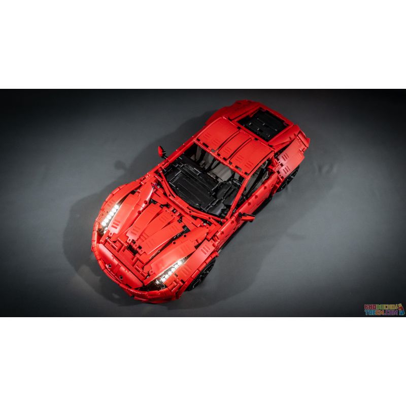 JIESTAR 91102 QIZHILE 23033 REBRICKABLE MOC-41271 41271 MOC41271 non  FERRARI F12 BERLINETTA. bộ đồ chơi xếp lắp ráp ghép mô hình  Kỹ Thuật Công Nghệ Cao Mô Hình Phương Tiện 3158 khối